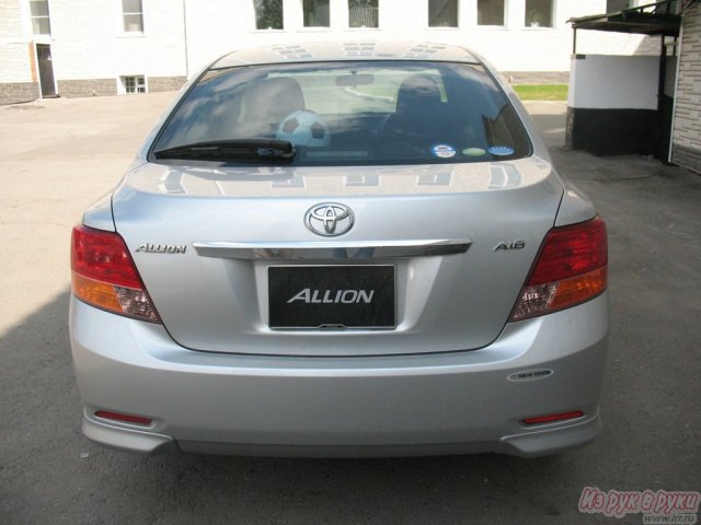 Toyota Allion,  седан,  2007 г. в.,  пробег:  66150 км.,  автоматическая,  1.8 л в городе Барнаул, фото 1, Toyota