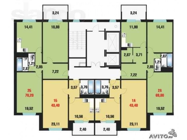 продаю 2х комн квартиру в новостройке дом сдан в городе Павловский Посад, фото 1, Московская область