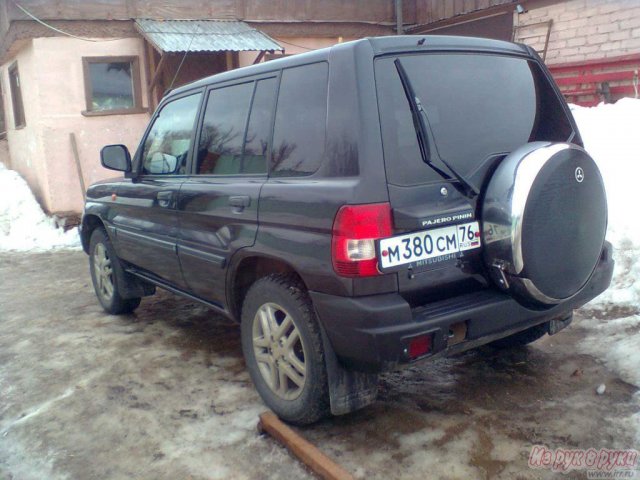 Mitsubishi Pajero Pinin,  внедорожник,  2001 г. в.,  пробег:  190000 км.,  автоматическая,  2 л в городе Переславль-Залесский, фото 1, стоимость: 385 000 руб.