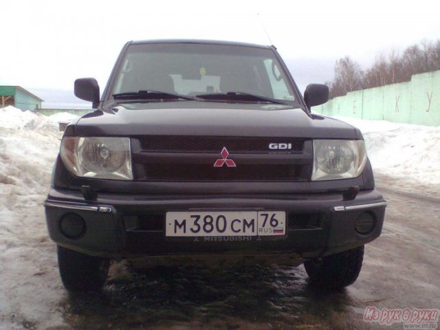 Mitsubishi Pajero Pinin,  внедорожник,  2001 г. в.,  пробег:  190000 км.,  автоматическая,  2 л в городе Переславль-Залесский, фото 4, стоимость: 385 000 руб.