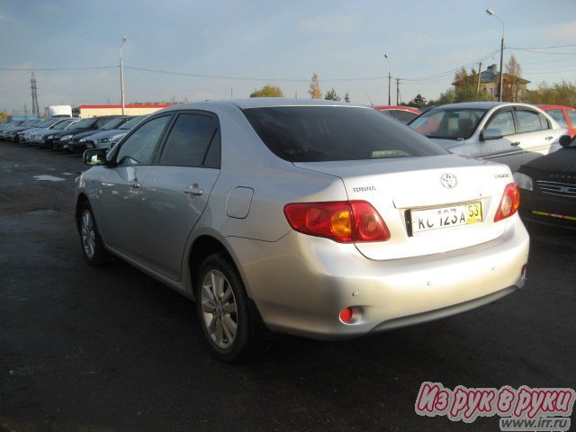 Toyota Corolla,  седан,  2007 г. в.,  пробег:  95000 км.,  автоматическая,  1600 л в городе Великий Новгород, фото 2, стоимость: 462 000 руб.