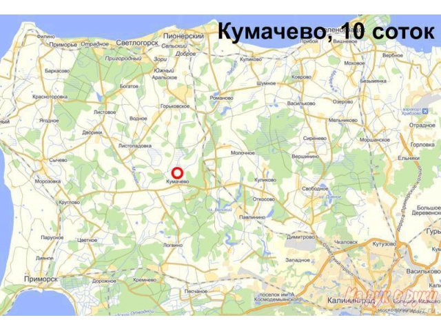 Земельны1 участкок под ИЖД в городе Калининград, фото 1, стоимость: 200 000 руб.