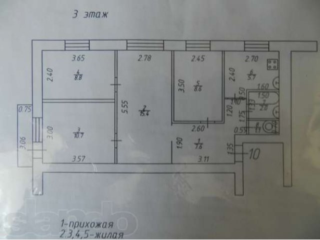Продам 4-к квартиру в городе Гагарин, фото 1, стоимость: 2 500 000 руб.