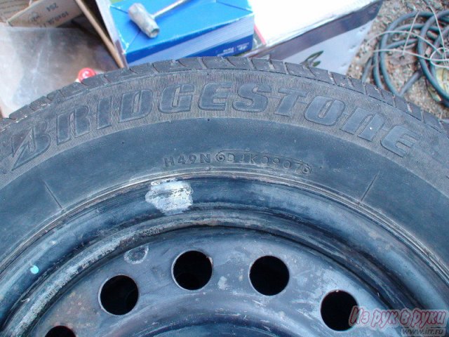 Летние шины Bridgestone B390 195/65,  15  на дисках в городе Армавир, фото 4, стоимость: 8 555 руб.