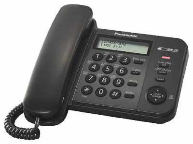 Проводной телефон Panasonic KX-TS2356RU-B в городе Ростов-на-Дону, фото 1, стоимость: 1 390 руб.