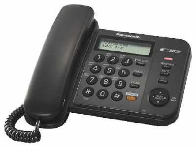 Проводной телефон Panasonic KX-TS2358RU-B в городе Екатеринбург, фото 1, стоимость: 1 390 руб.