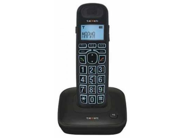 Радио-телефон Texet TX-D8400A Black в городе Екатеринбург, фото 1, стоимость: 1 450 руб.