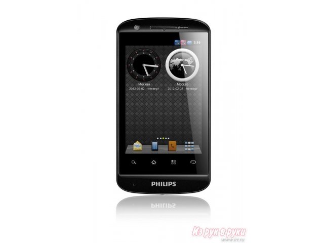 Продам смартфон Philips W 626 б/у,  поддержка 2sim-карт в городе Псков, фото 2, Мобильные телефоны