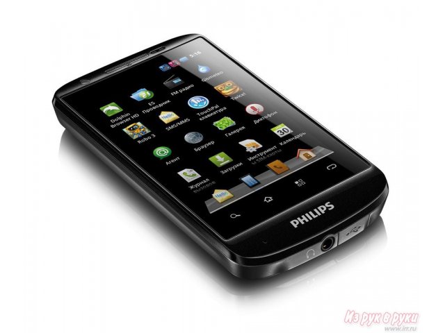 Продам смартфон Philips W 626 б/у,  поддержка 2sim-карт в городе Псков, фото 3, Псковская область