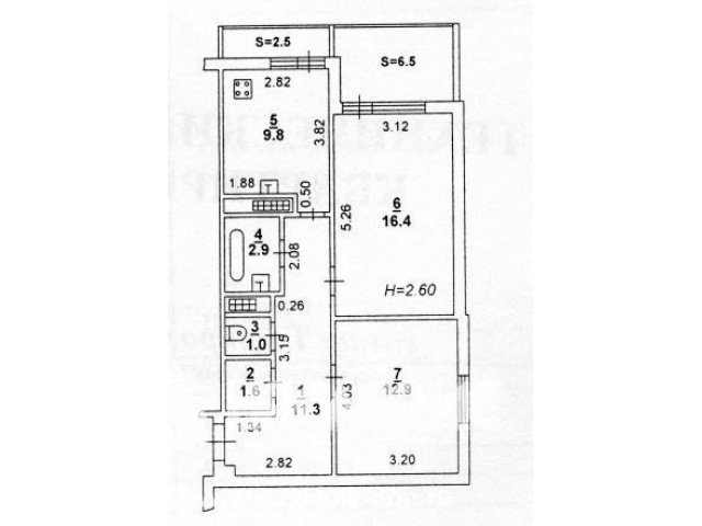 Продается квартира площадью 64 кв. м, 2-комн., 13 этаж, всего этажей: 15, Таганрогская ул в городе Ростов-на-Дону, фото 9, Вторичный рынок