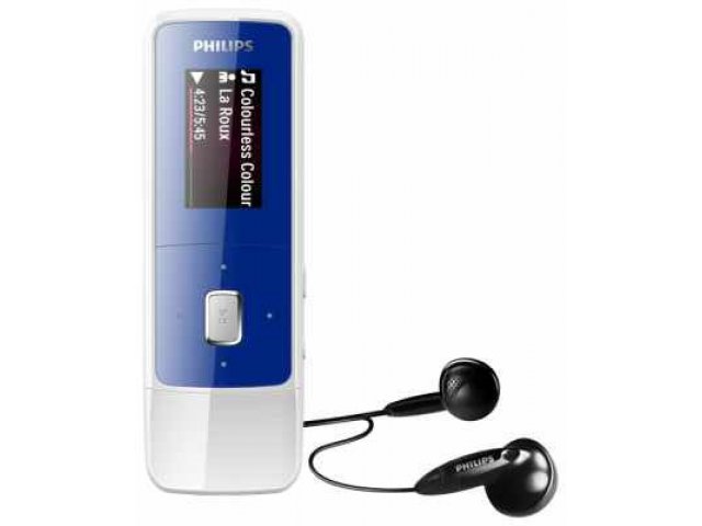 MP3-плеер Philips SA3MXX02B синий в городе Тюмень, фото 1, стоимость: 1 290 руб.