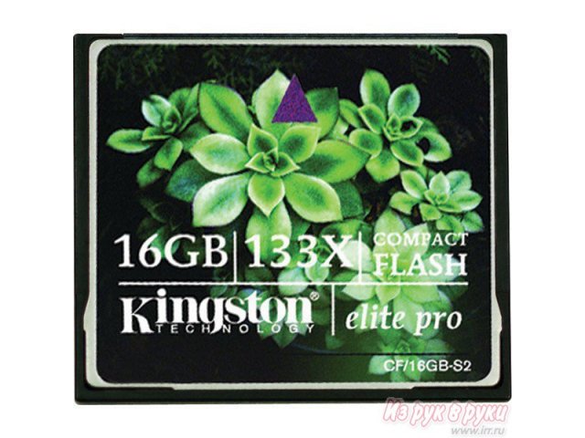 Карта памяти Kingston Compact Flash CF 16GB 133x в городе Хабаровск, фото 1, стоимость: 1 500 руб.