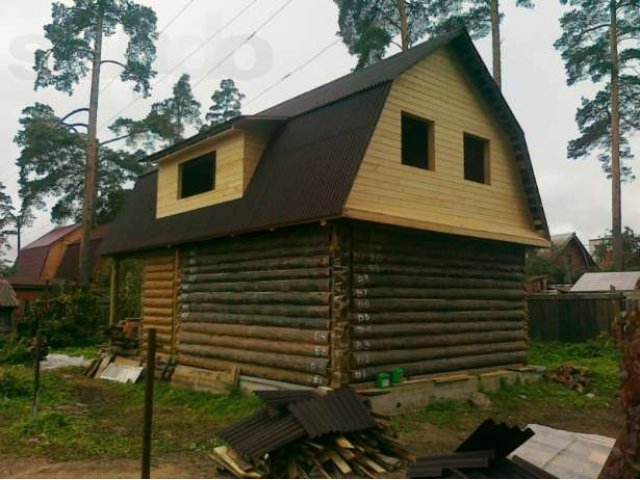 Продам новый дом-недострой в Луге за железной дорогой в городе Луга, фото 1, Ленинградская область