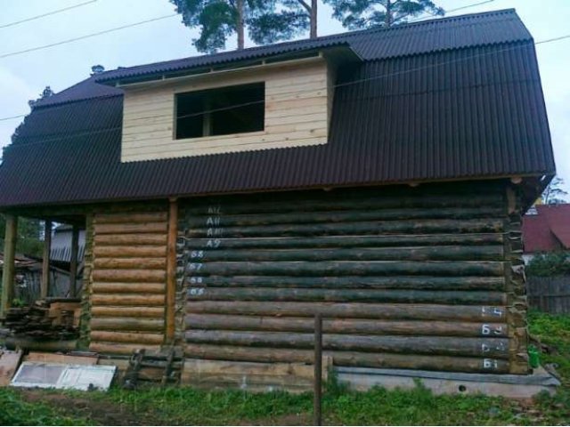 Продам новый дом-недострой в Луге за железной дорогой в городе Луга, фото 2, стоимость: 2 000 000 руб.