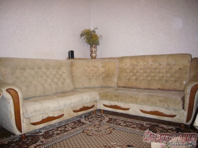 Угловой диван + кресло-кровать в городе Краснодар, фото 3, Краснодарский край