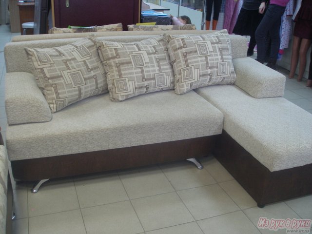 Угловой диван с валиками в городе Чебоксары, фото 3, Диваны