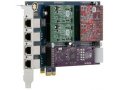 Аналоговая PCI Express плата Digium на базе AEX410P с установленными модулями 2 FXO,  без модуле.. . в городе Москва, фото 1, Московская область