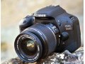 Canon EOS 550D Kit (Абсол.  новый + гарантия,  флеш.  32Gb,  чистящий фломастер) в городе Ростов-на-Дону, фото 1, Ростовская область