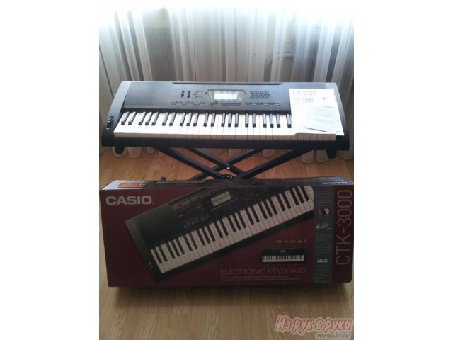 Синтезатор casio CTK-3000 в городе Смоленск, фото 2, стоимость: 7 500 руб.