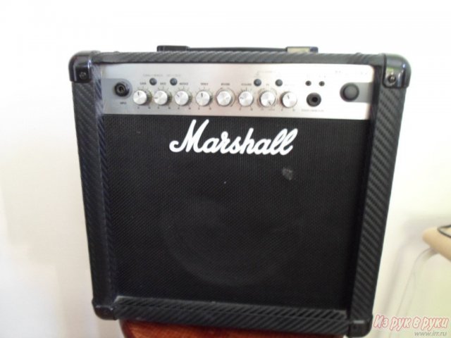 Продам гитарный комбик Marshall MG15CFX в городе Кострома, фото 2, стоимость: 5 500 руб.