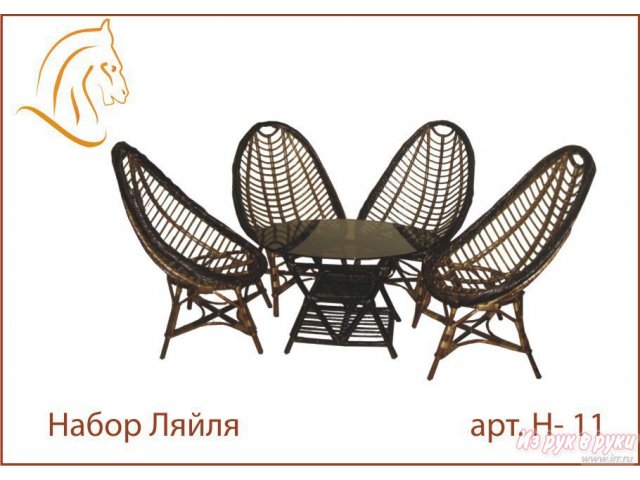 Плетеная мебель в городе Ульяновск, фото 2, стоимость: 6 000 руб.