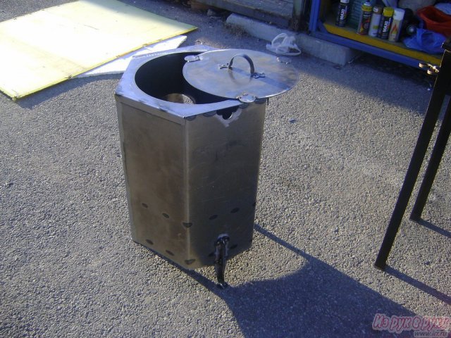 Печка под казан  с крышкой в городе Тольятти, фото 1, стоимость: 4 900 руб.