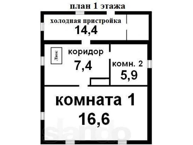 Продам кирпичный жилой дом 48 кв.м. в Октябрьском районе возле шк № 67 в городе Томск, фото 1, Томская область