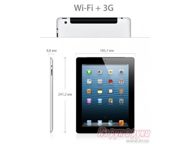 Продам:  планшет Apple iPad 2 64gb wi-fi+ 3g в городе Рыбинск, фото 1, стоимость: 20 000 руб.