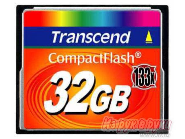 Карта памяти Transcend Compact Flash 32Gb 133x в городе Нижний Тагил, фото 1, стоимость: 1 490 руб.