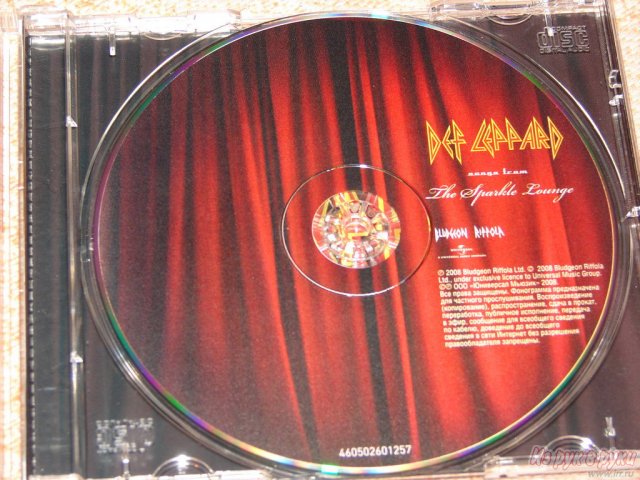 CD,  DEF LEPPARD,  2008 - альбом «Songs From The Sparkle Lounge» в городе Находка, фото 5, стоимость: 150 руб.