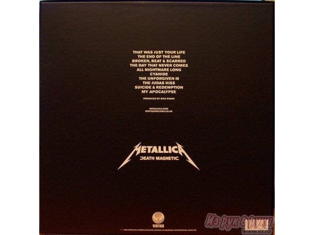 Metallica - Death Magnetic (5 LP Vinyl) 45 RPM в городе Москва, фото 1, Московская область