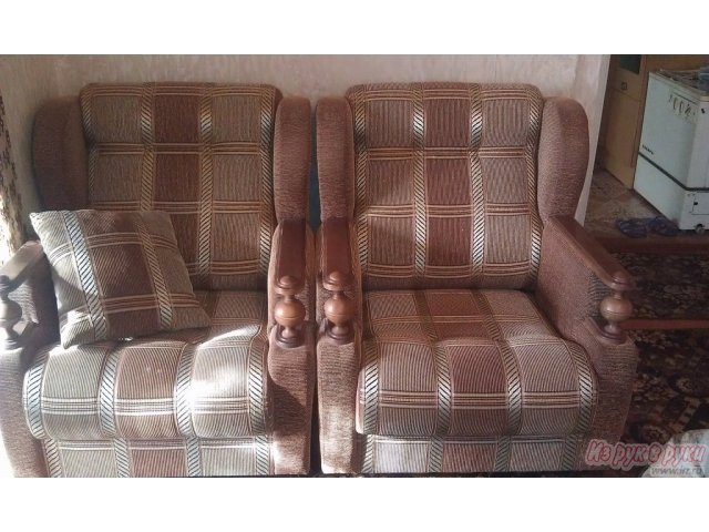 Продам диван и два кресла в городе Томск, фото 3, Диваны
