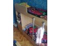 двухъярусная кровать со встроенными шкофчиками в городе Новокузнецк, фото 1, Кемеровская область