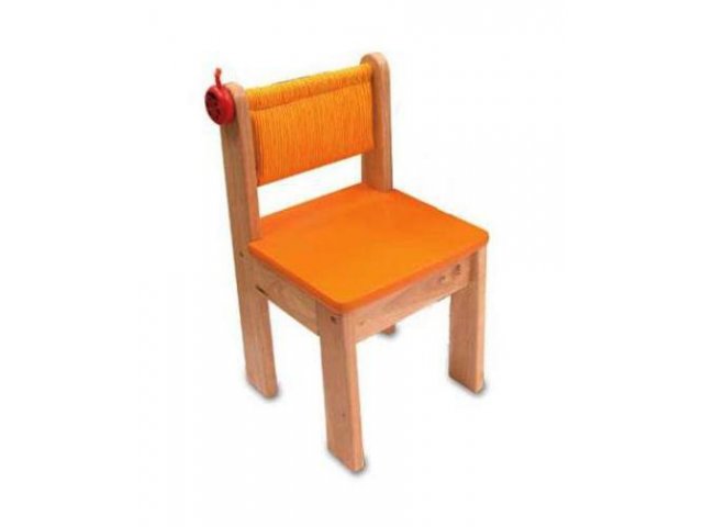 Детский деревянный стульчик I' m Toy оранжевый с 3 лет в городе Москва, фото 1, стоимость: 1 555 руб.