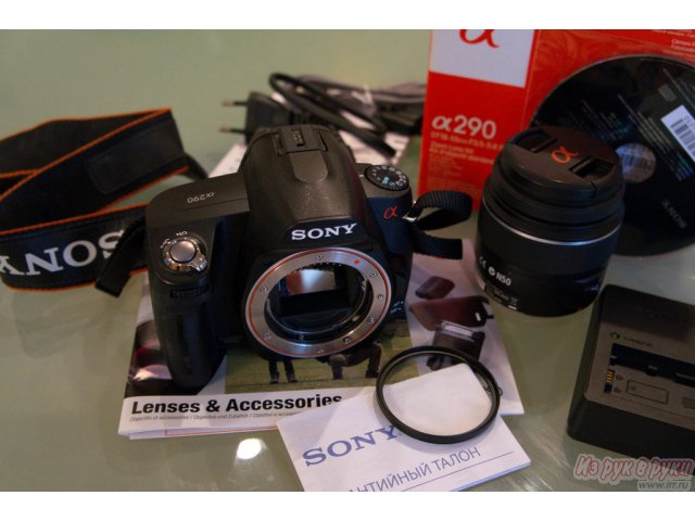 Цифровой фотоаппарат Sony Alpha DSLR-A290 Kit,  зеркальный (TTL) в городе Иркутск, фото 1, стоимость: 10 000 руб.