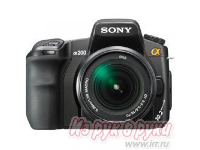 Цифровой фотоаппарат Sony DSLR-A200K в городе Кострома, фото 1, стоимость: 7 000 руб.