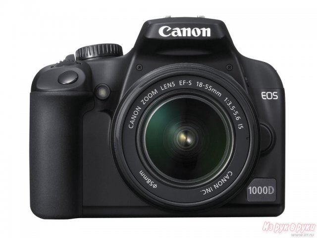 Цифровой фотоаппарат Canon EOS 1000D Kit,  зеркальный (TTL) в городе Белгород, фото 2, Белгородская область