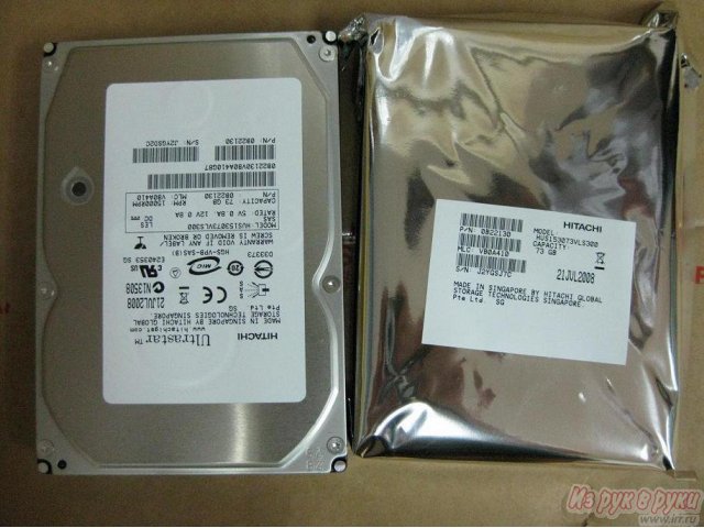 Продам:  жесткий диск для сервера Hitachi HUS153073VLS300 в городе Санкт-Петербург, фото 1, стоимость: 1 500 руб.