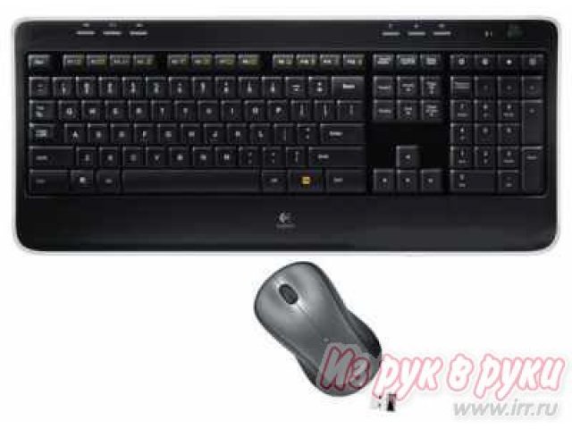 Клавиатура Logitech Wireless Combo MK520 Black USB в городе Челябинск, фото 1, стоимость: 2 290 руб.