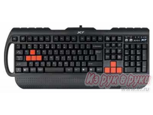 Клавиатура A4Tech G700 Fast Gaming waterproof PS/2  Black в городе Челябинск, фото 1, стоимость: 1 090 руб.