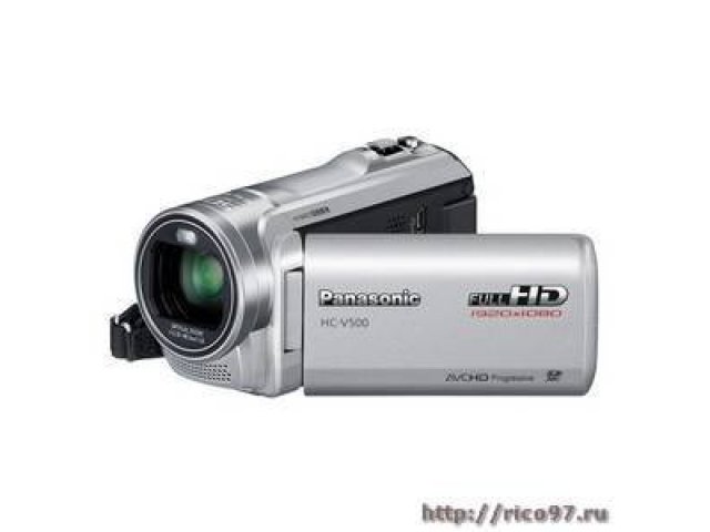 VideoCamera Panasonic HC-V500 silver 1xMOS 38x IS opt 3  Touch LCD 1080i SDXC Flash Flash в городе Тула, фото 1, стоимость: 11 700 руб.
