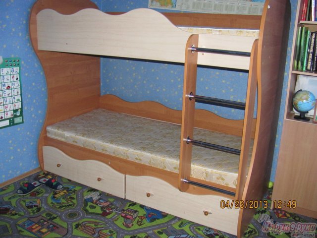 2-х ярусная детская кровать  Архимед в городе Хабаровск, фото 2, Хабаровский край
