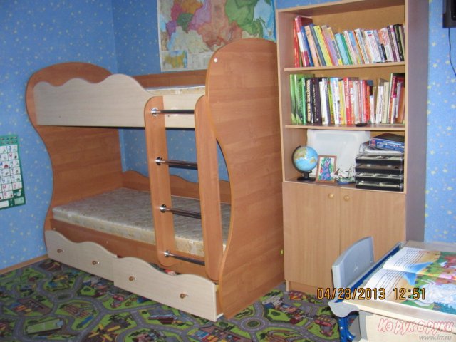 2-х ярусная детская кровать  Архимед в городе Хабаровск, фото 5, Хабаровский край