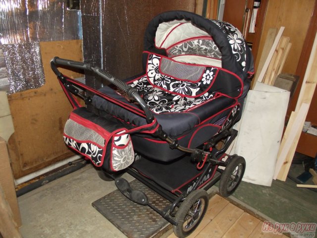 Продам:  детская коляска-трансформер (2в1) Stroller B& E Maxima Twin (2 в 1),  для двойни,  механизм складывания:  книжка в городе Ханты-Мансийск, фото 3, стоимость: 11 000 руб.