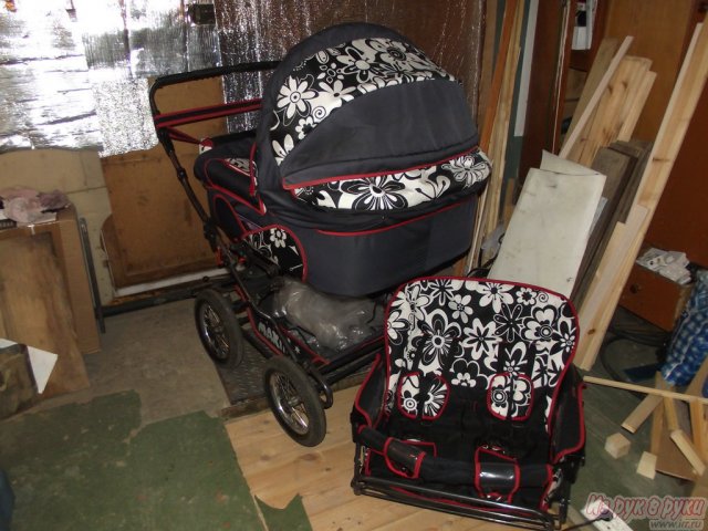 Продам:  детская коляска-трансформер (2в1) Stroller B& E Maxima Twin (2 в 1),  для двойни,  механизм складывания:  книжка в городе Ханты-Мансийск, фото 5, Ханты-Мансийский автономный округ