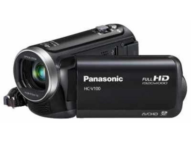 Видеокамера Panasonic HC-V100 Black в городе Тюмень, фото 1, стоимость: 9 290 руб.