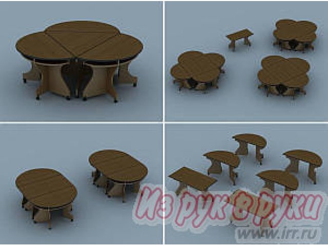 Уникальные модульные столы в городе Уфа, фото 2, стоимость: 4 950 руб.