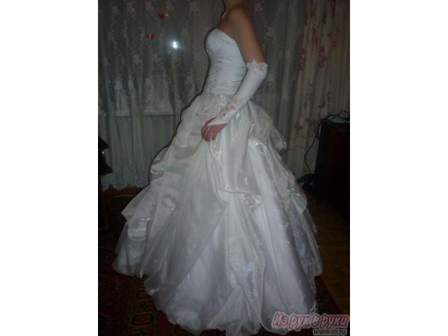 Свадебное платье+перчатки+ сумочка в городе Нижний Новгород, фото 4, стоимость: 10 000 руб.