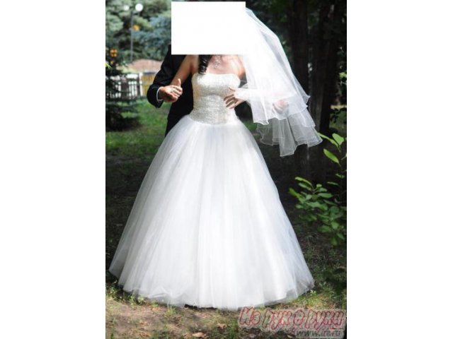Свадебное платье в городе Оренбург, фото 4, стоимость: 3 000 руб.