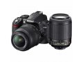 Зеркальный фотоаппарат Nikon D3100 Kit 18-55II/55-200VR Black в городе Екатеринбург, фото 1, Свердловская область